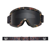 Gogle DRAGON D1 OTG Fire Leaf Lumalens Dark Smoke