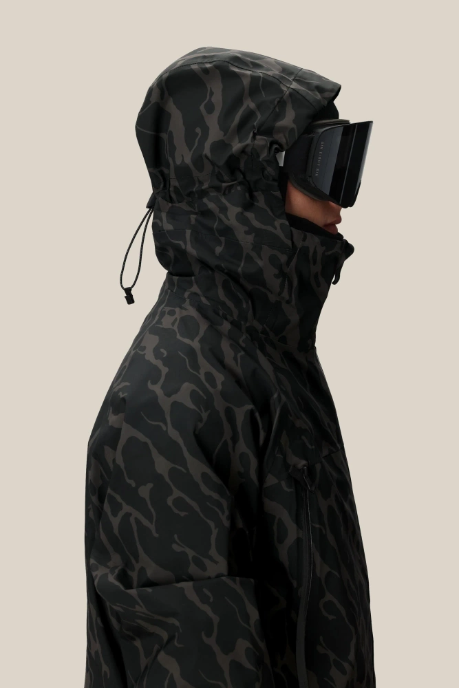 Kurtka snowboardowa 686 SMARTY® 3-in-1 Rodeo™ 3L Jacket (black fracture print)