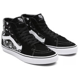 VANS Sk8 Hi (bandana black/true white) shoes