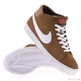 NIKE Blazer Mid LR (military brown/white/pink) shoes