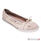 DVS Demi WMN cream canvas shoes
