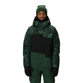 Kurtka snowboardowa 686 Geo Insulated (green moss colorblock)