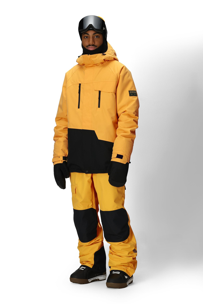 686 Geo Insulated Jacket (yellow gold colorblock) 2026