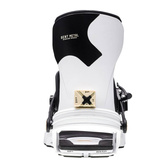 BENT METAL Stylist white snowboard bindings