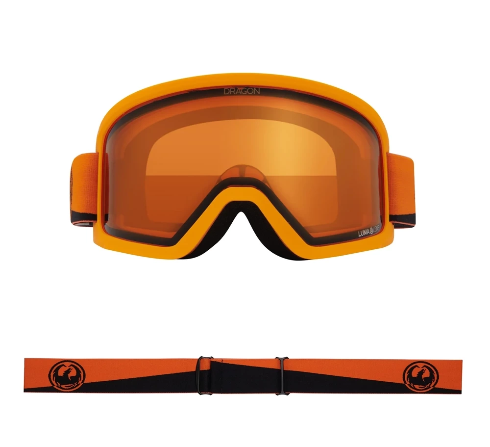 DRAGON DX3 OTG Zest Lumalens Amber snow goggles