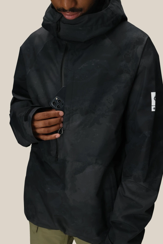 686 GORE-TEX Fragment Shell Anorak (black hemisphere) jacket