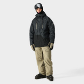 Kurtka snowboardowa 686 Geo Insulated (black ripstop colorblock)