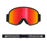 DRAGON DXT OTG Black Red Ion snow goggles