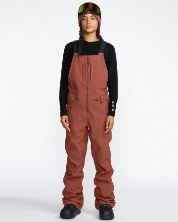 Spodnie snowboardowe VOLCOM Swift Bib Overall (henna)