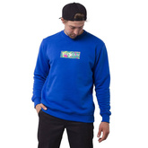 NERVOUS Acid Box (blue) crewneck