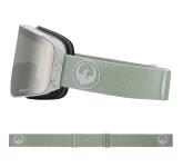 DRAGON NFX MAG OTG Reused Silver Ionized + Amber snow goggles