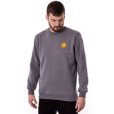 NERVOUS Sun (grey) crewneck