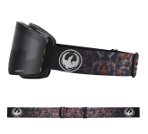 Gogle DRAGON R1 OTG Fire Leaf Dark Smoke +  Amber