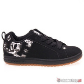 Buty DC Court Graffik SN Kids (black/white) czarno-białe