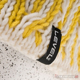 LEVEL Cross Otl WMN white/yellow beanie