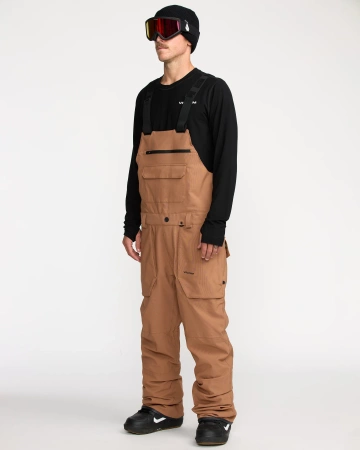 Spodnie snowboardowe VOLCOM Roan Bib Overall (terra brown)