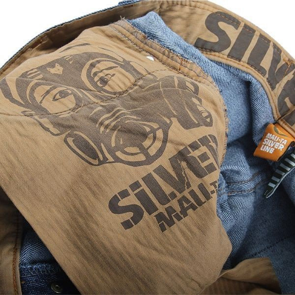 Spodnie SILVER LINE ciemne / normal fit << HIT >>