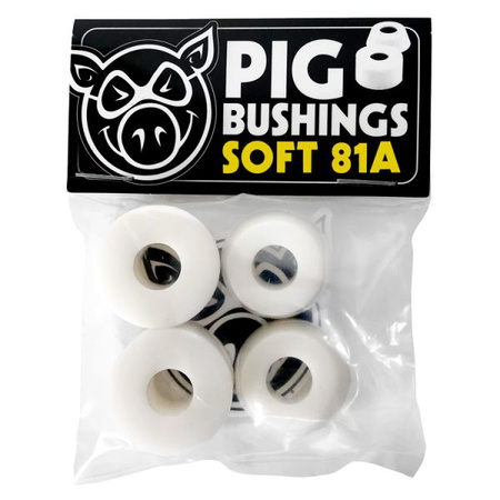 PIG WHEELS Bushings 81a soft (white)