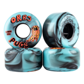 WELCOME ORBS PUGS 54 BLK / BLUE SWIRL WHEELS