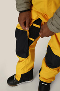 Spodnie snowboardowe 686 20K Hot Lap Shell Bib (yellow colorblock)