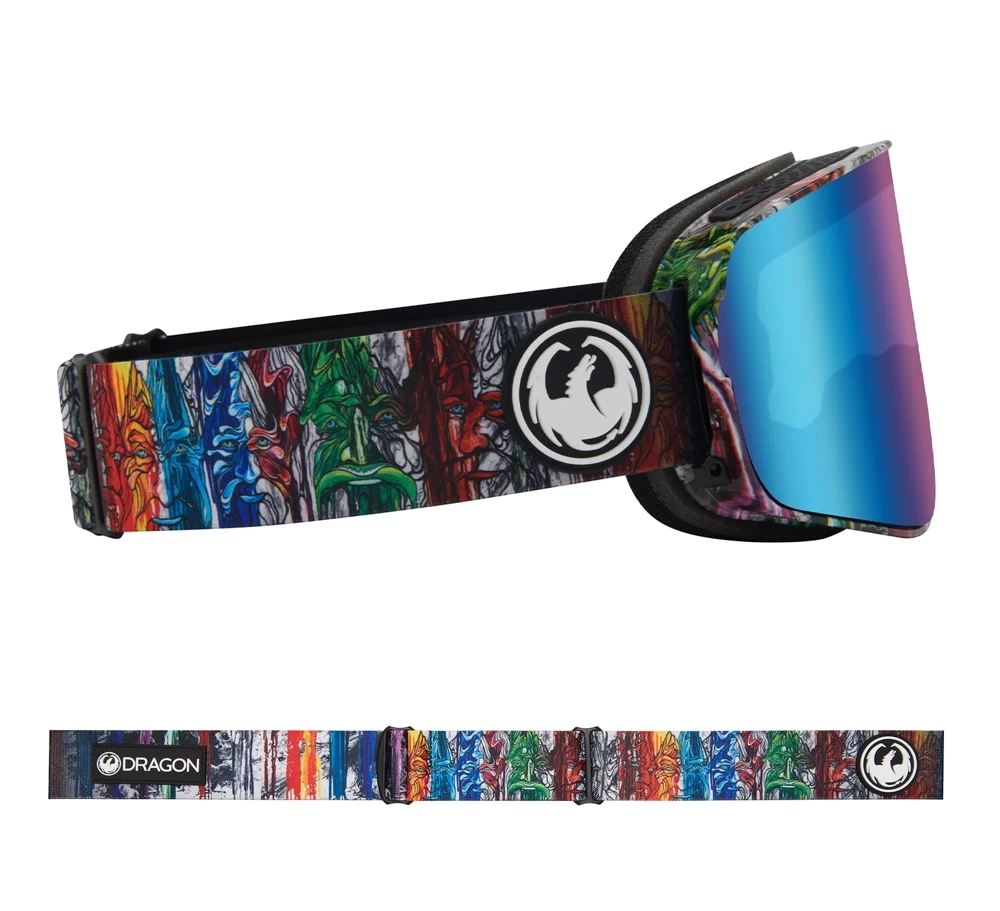 DRAGON NFX2 Chris Benchetler Blue Ion + Violet snow goggles