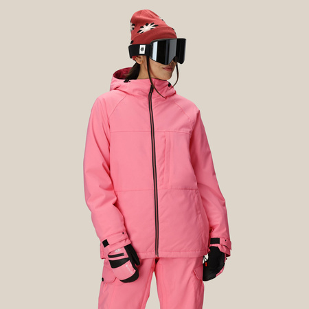 686 Athena Insulated (geranium pink) snowboard jacket
