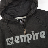 EMPIRE Warrior (graphite/graphite) zip hoodie
