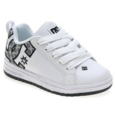 DC Court Graffik SE Y'S (white/black/monogram) shoes