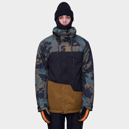 Kurtka snowboardowa 686 Geo Insulated (breen nebula colorblock)