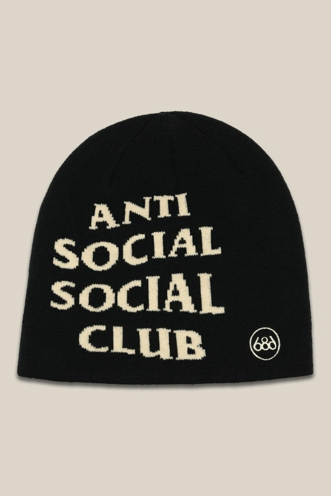 686 x Anti Social Social Club Skully Beanie