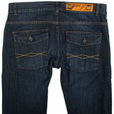 Spodnie SILVER LINE ciemne / normal fit << HIT >>