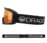 Gogle DRAGON DXT OTG Black Lumalens Amber