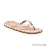 ETNIES Flats WMN brown flip-flops