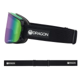DRAGON NFX2 Icon Green Ion + Amber snow goggles