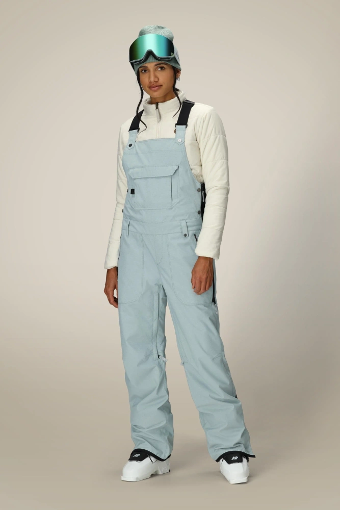 Spodnie snowboardowe 686 Black Magic Bib (dusty marine dobby)