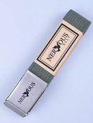 Pasek NERVOUS Classic (olive)