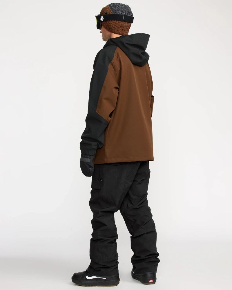 Kurtka snowboardowa VOLCOM Brighton Full Zip (brown) 2026