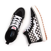 VANS Sk8-Hi MTE-1 (black/white/checkerboard) shoes