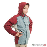 Kurtka snowboardowa SESSIONS Larry J's (crimson/gray lite/cool white) 