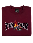 Bluza Thrasher Cop Car Crew Maroon