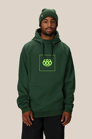 686 Bonded Fleece Pullover (moss green) snow hoody