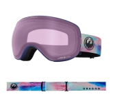 DRAGON X2s Sunset Pink Ion + Violet snow goggles
