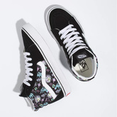 VANS Sk8 Hi (paradise floral black/true white) shoes