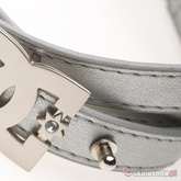 Pasek DC Mucky WMN (silver) srebrny
