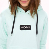 NERVOUS Classic (mint) unisex hoodie