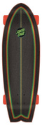 SANTA CRUZ Rasta Weave Dot 8.8" cruiser skateboard