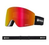 DRAGON NFX2 Icon Red Ion + Light Rose snow goggles