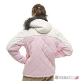 Kurtka snowboardowa SESSIONS Lucy J's (pink) różowo-biała