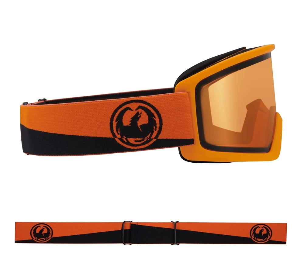 DRAGON DX3 OTG Zest Lumalens Amber snow goggles