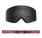 Gogle DRAGON R1 OTG Watermelon Spyder Collab Dark Smoke +  Light Rose